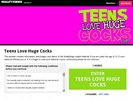 teenslovehugecocks.com